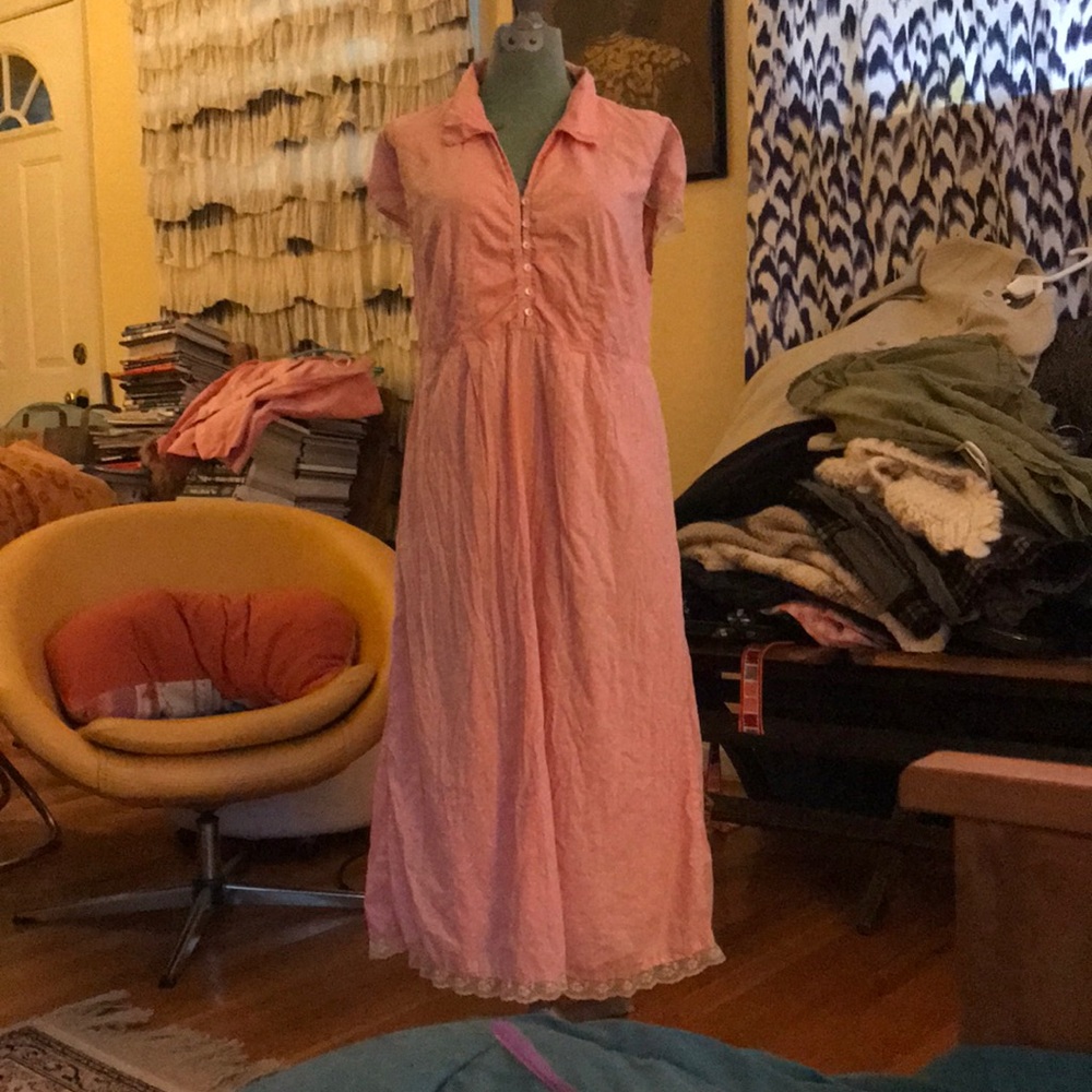 April Cornell - vintage polka dot cotton dress